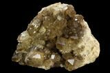 Smoky Citrine Crystal Cluster - Congo #128387-2